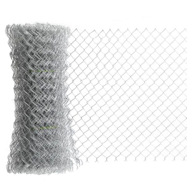 Grillage simple torsion galvanisé en rouleau fil 2.0 25ML maille 50x50mm