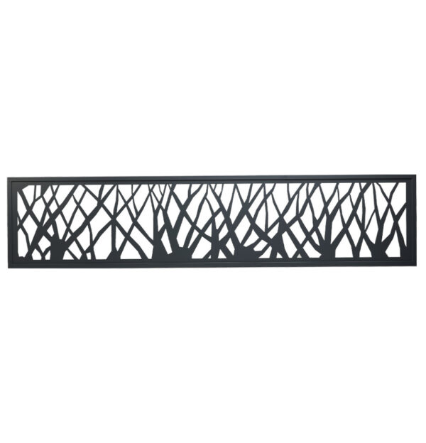Panneau arbuste pour clôture Aluminium Flex