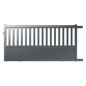 Portail alu coulissant sur mesure Grenoble